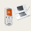 Sony Ericsson W810i fusion white inkl. Nintendo DS Lite
