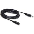  DeLock Kabel Klinke 3,5mm 3 Pin ST/BU 5,0m