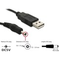  DeLock Kabel USB Power > DC 3,5 x 1,35 mm Stecker 1,5m