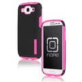 Incipio Silicrylic fr Samsung Galaxy S3, pink-schwarz