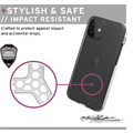  Urban Armor Gear U by UAG [U] Lucent Case, Apple iPhone 12 mini, ash (grau transparent), 11234N313131