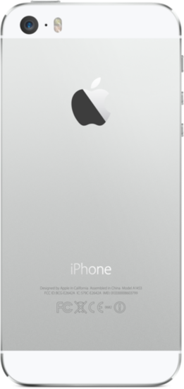 Apple iPhone 5s, 16GB, silver (Telekom) + Jabra REVO WIRELESS, wei -