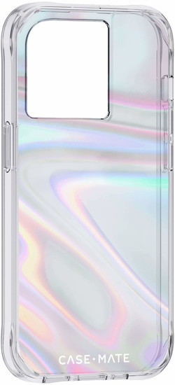 case-mate Soap Bubble Case, Apple iPhone 14 Pro, transparent/schillernd, CM049796 -