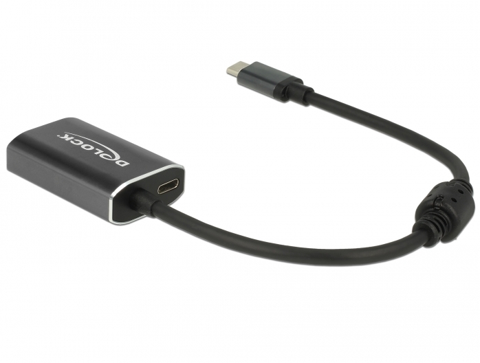 DeLock Adapter USB Type-C Stecker > HDMI Buchse 4K 60 Hz mit PD Funktion -