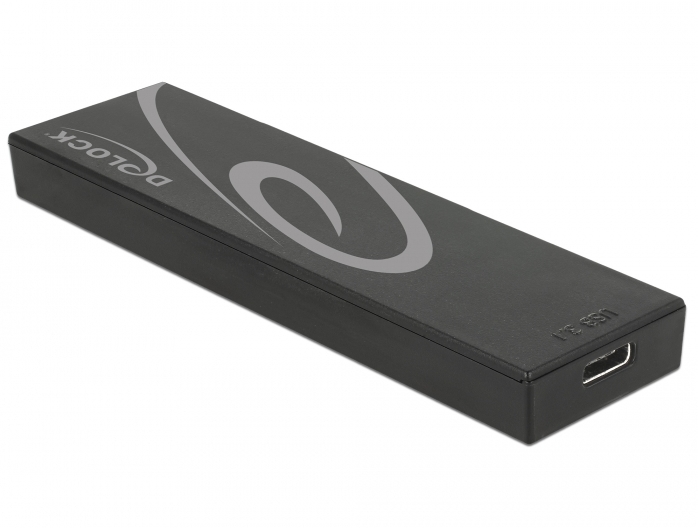 DeLock Gehuse M.2 SSD 42/60/80 > USB Type-C -