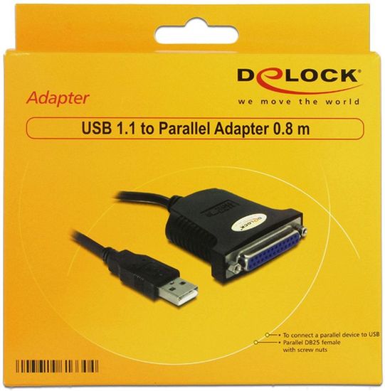 DeLock USB 1.1 Parallel Adapter -