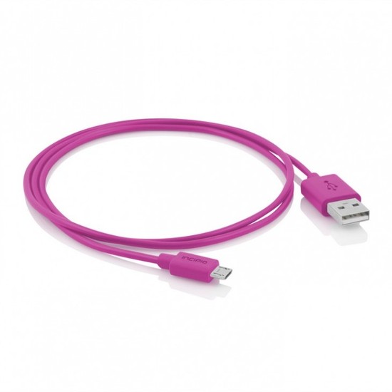 Incipio Charge/Sync Micro-USB Kabel 1m pink PW-200-PNK -