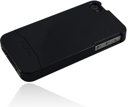 Incipio EDGE fr iPhone 4, perl-metallic-schwarz -