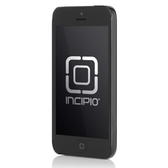 Incipio Feather CF fr iPhone 5/5S/SE, schwarz -