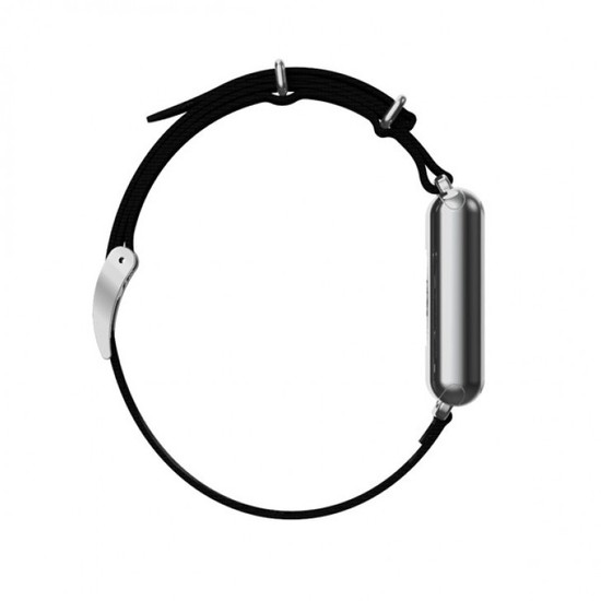 Incipio Nato Style Nylonband Apple Watch 42mm schwarz/silber WBND-002-BLKSLV -