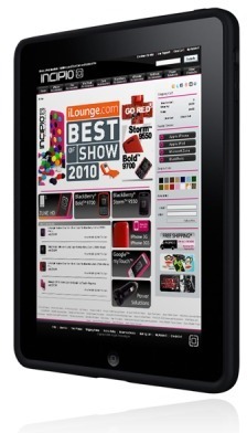 Incipio Silicrylic fr iPad, schwarz - Vorderseite