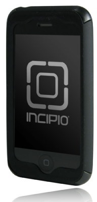 Incipio Silicrylic X fr iPhone 3G, schwarz - Vorderseite