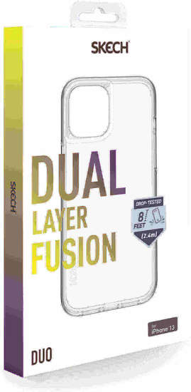 Skech Duo Case, Apple iPhone 13, transparent, SKIP-R21-DUO-CLR -
