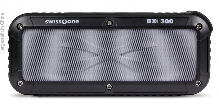 swisstone BX 300 Bluetooth Lautsprecher, schwarz -