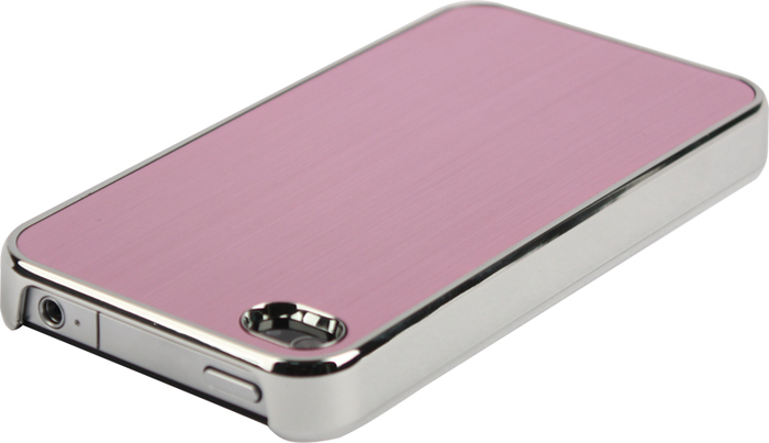 Twins Metal Cascade fr iPhone 4/4S, rosa -