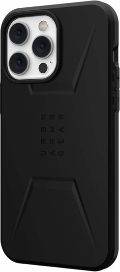 Urban Armor Gear Civilian MagSafe Case, Apple iPhone 14 Pro Max, schwarz, 114039114040 -