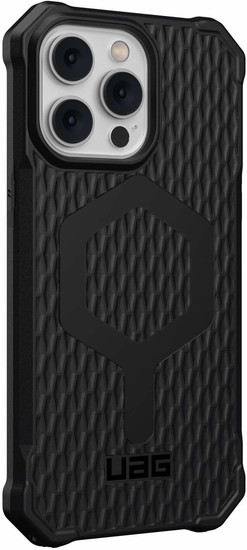 Urban Armor Gear Essential MagSafe Case, Apple iPhone 14 Pro Max, schwarz, 114088114040 -