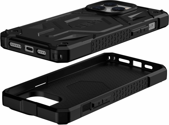 Urban Armor Gear Monarch Pro MagSafe Case, Apple iPhone 14 Pro Max, carbon fiber, 114031114242 -