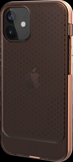 Urban Armor Gear U by UAG [U] Lucent Case, Apple iPhone 12 mini, orange (transparent), 11234N319797 -