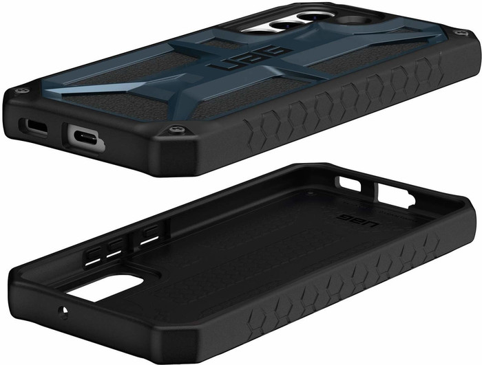 Urban Armor Gear UAG Monarch Case, Samsung Galaxy S22, mallard (blau), 213421115555 -