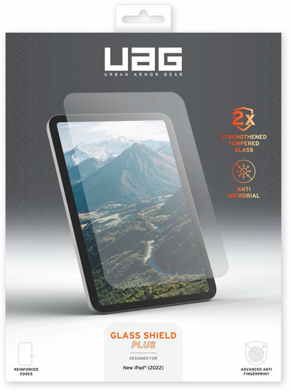 Urban Armor Gear UAG Urban Armor Gear PLUS Tempered Glass Displayschutz | Apple iPad 10,9 (2022) | 1233901P0000 -