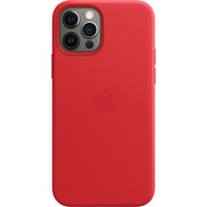 Apple Leder Case iPhone 12/ 12 Pro mit MagSafe (rot)