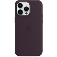 Apple Silikon Case iPhone 14 Pro Max mit MagSafe holunder