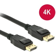 DeLock Kabel DisplayPort 1.2 St. > DisplayPort St. 3 m schwarz