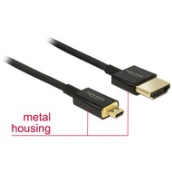 DeLock Kabel HDMI A Stecker > HDMI A Stecker 3D 4K 0,25