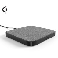 Griffin PowerBlock Wireless Charging Pad 15W  Qi  grau/ schwarz