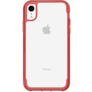 Griffin Survivor Clear Case, Apple iPhone XR, transparent/ tomato