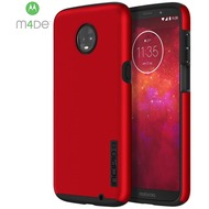 Incipio DualPro Case, Motorola Moto Z3 Play, iridescent rot/ schwarz