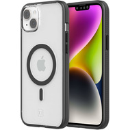 Incipio Idol MagSafe Case, Apple iPhone 14 Plus, schwarz (transparent), IPH-2030-BLKC