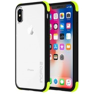 Incipio [Sport Series] Reprieve Case, Apple iPhone X, schwarz/ volt/ transparent