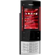 Nokia X3, schwarz-rot mit Vodafone Branding