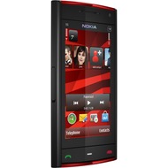 Nokia X6 16GB, schwarz-rot