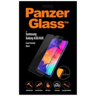 PanzerGlass Samsung Galaxy A30/ A50 Case Friendly Black /  Edge-to-Edge /  Super+ Glass
