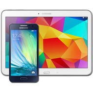 Samsung A300F Galaxy A3 (midnight-black) mit Galaxy Tab 4 10.1 16 GB (WiFi), wei