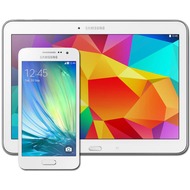 Samsung A300F Galaxy A3 (pearl-white) mit Galaxy Tab 4 10.1 16 GB (WiFi), wei
