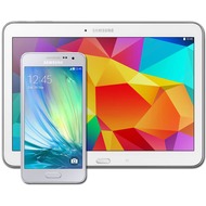 Samsung A300F Galaxy A3 (platinum-silver) mit Galaxy Tab 4 10.1 16 GB (WiFi), wei