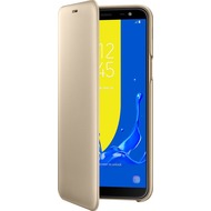 Samsung Flip Wallet, Galaxy J6 (2018), Gold