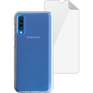 Skech Matrix SE Case + Displayschutzfolie , Samsung Galaxy A70, transparent, SKBD-A7018-MTS-CLR