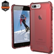Urban Armor Gear Plyo Case - Apple iPhone 7 Plus /  iPhone 8 Plus/ 6S Plus - crimson (rot transparent)