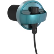 ZAGG Ifrogz Audio Carbide-Earbuds mit Mikrofon, BlauGrn