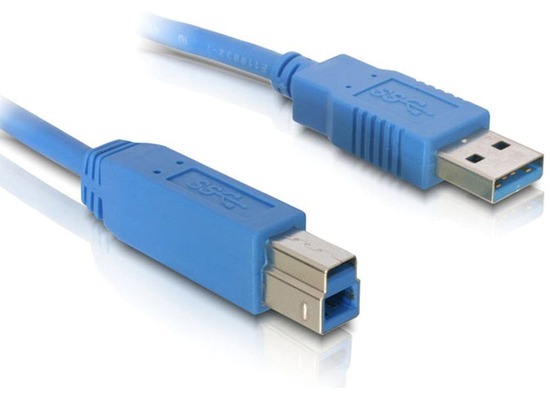 DeLock Kabel USB3.0 A-B Stecker/Stecker 3m