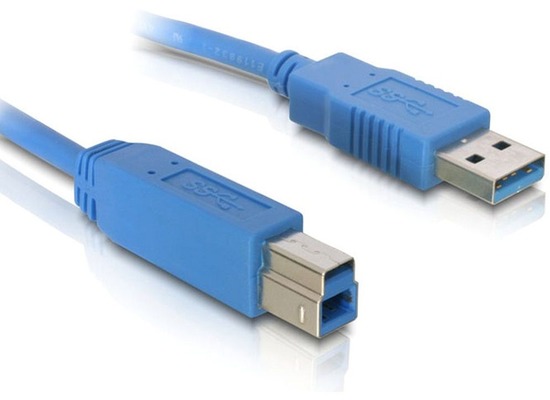 DeLock Kabel USB3.0 A-B Stecker/Stecker 5m
