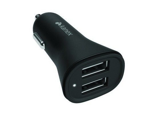 12V Dual USB Auto Stecker Adapter für Ladekabel 2,4A Apple iPhone