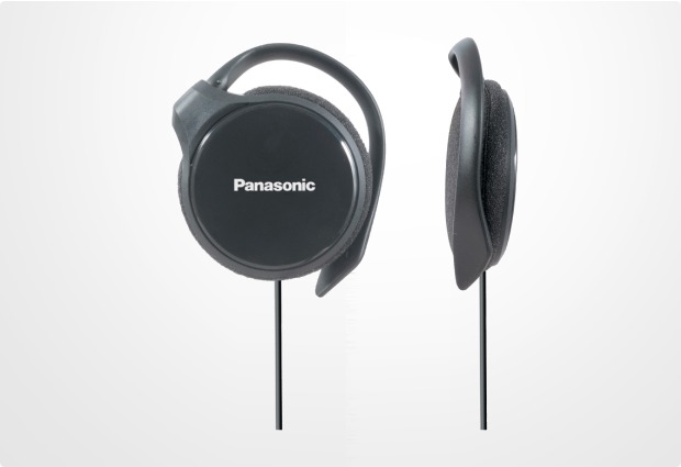 Euro! kaufen. 40 Versandkostenfrei Clip Panasonic Kopfhörer telefon.de bei RP-HS46 schwarz ab Stereo