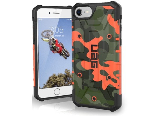 Urban Armor Gear Pathfinder Case Apple iPhone 8/7/6S rust (orange)/camo bei  telefon.de kaufen. Versandkostenfrei