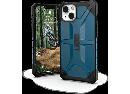 Urban Armor Gear UAG Plasma Case, Apple iPhone 13, mallard (blau transparent), 113173115555